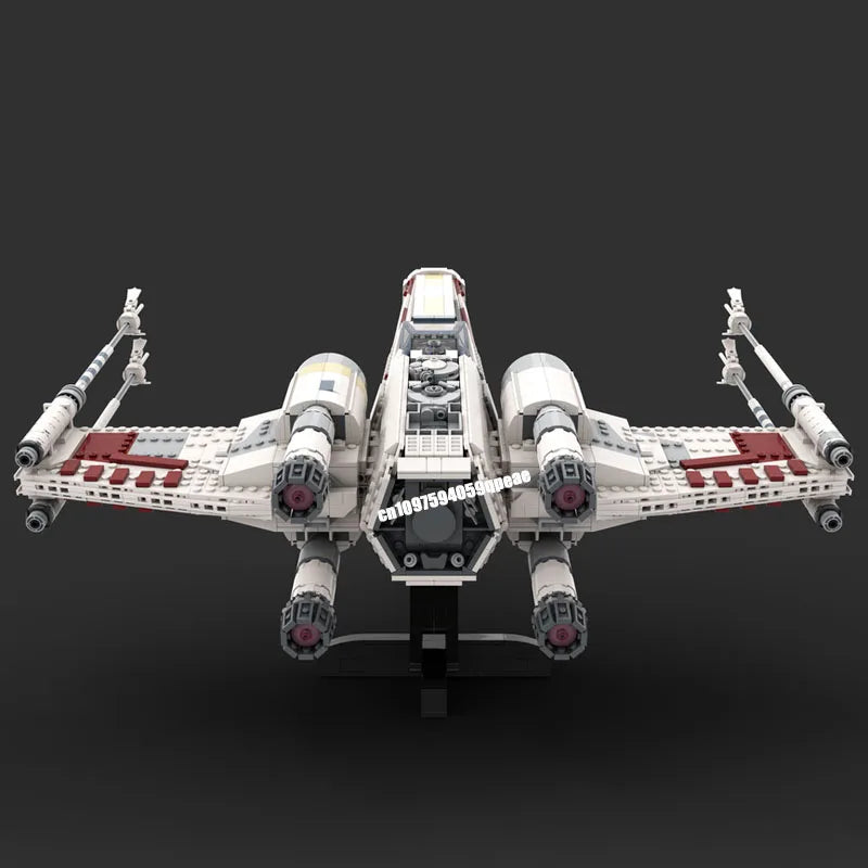 Star Wars X-Wing Starfighter MOC - 2738 Teile | Rebellen-Jäger | LEGO-kompatibel