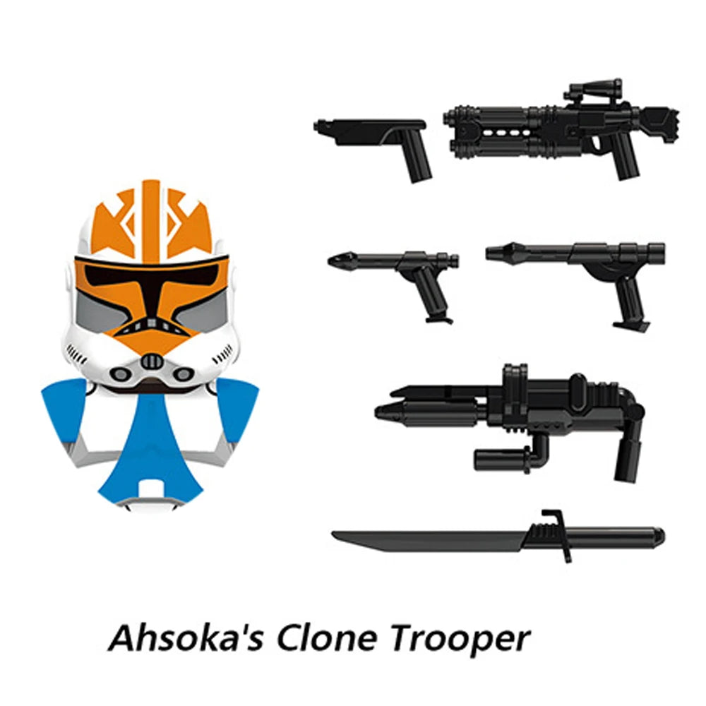 Star Wars Clone Trooper Minifiguren - all Legion, Bomb Squad & Jet Troopers | LEGO-kompatibel
