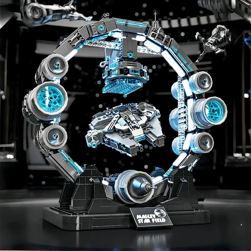 Star Plan Falcon Spaceship MOC Bauset - legokompatibel - Premium Building Blocks für Erwachsene