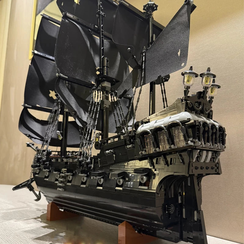 Pirates of the Caribbean Black Pearl Ship - 2862 Teile - Legokompatibel - Revenge Warship Segelschiff