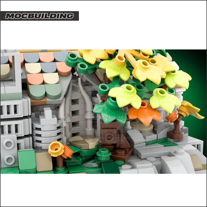 Herr der Ringe Rivendell MOC - 5788 Teile Elben-Stadt | Bruchtal | LEGO-kompatibel