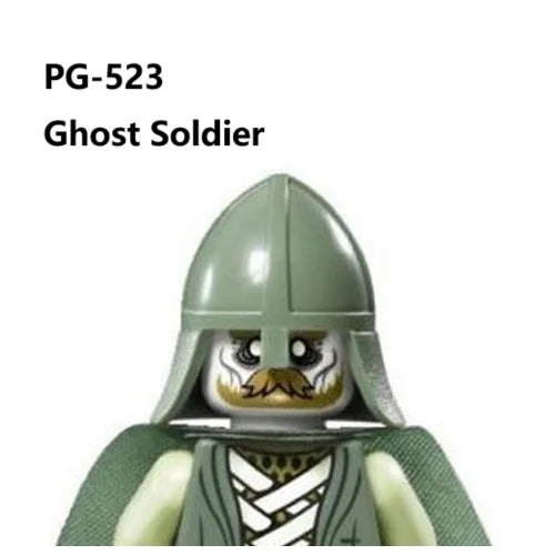 Herr der Ringe Minifiguren Set - Frodo, Gandalf, Aragorn, Legolas & Orks | LEGO-kompatibel