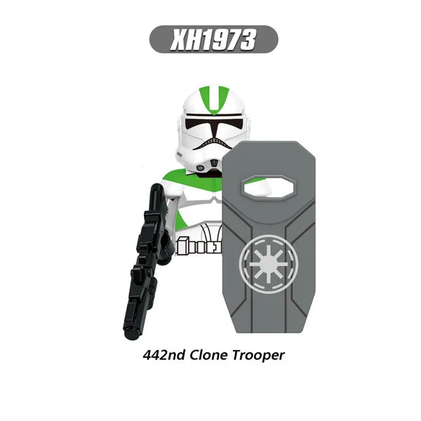 Star Wars Clone Trooper Minifiguren - all Legion, Bomb Squad & Jet Troopers | LEGO-kompatibel