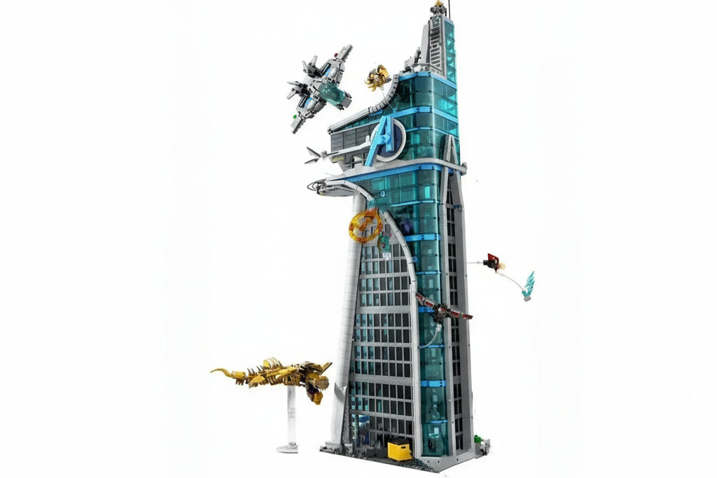 Avengers Tower MOC 76269 - 5201 Teile - Legokompatibel - Marvel Superhelden Hauptquartier