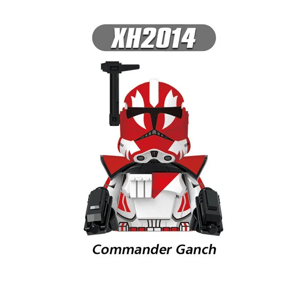 Star Wars Clone Trooper Minifiguren - all Legion, Bomb Squad & Jet Troopers | LEGO-kompatibel