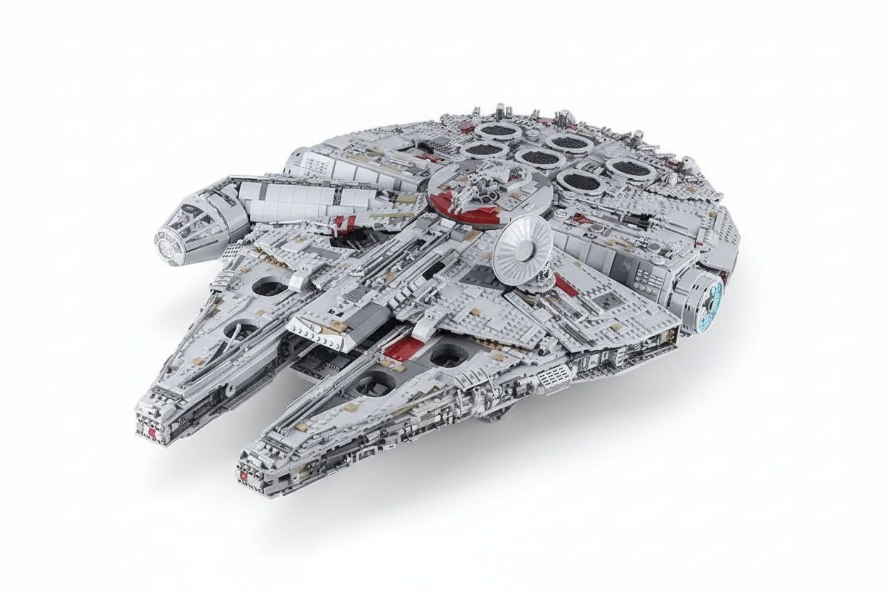 Millennium Falcon MOC - 8445 Teile - Legokompatibel - Ultimate Collector Series Raumschiff