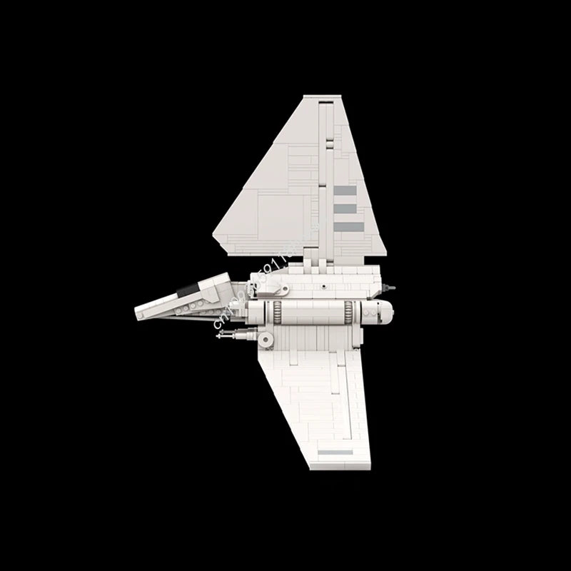 Star Wars Imperial Lambda-Class Shuttle MOC - 1213 Teile | Imperiales Shuttle | LEGO-kompatibel