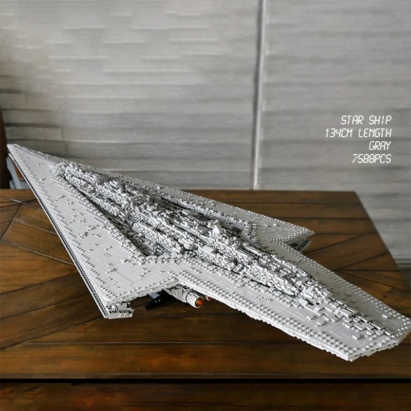 Star Wars Executor Class Super Star Destroyer MOC - 13134 Teile | Darth Vaders Flaggschiff | LEGO-kompatibel