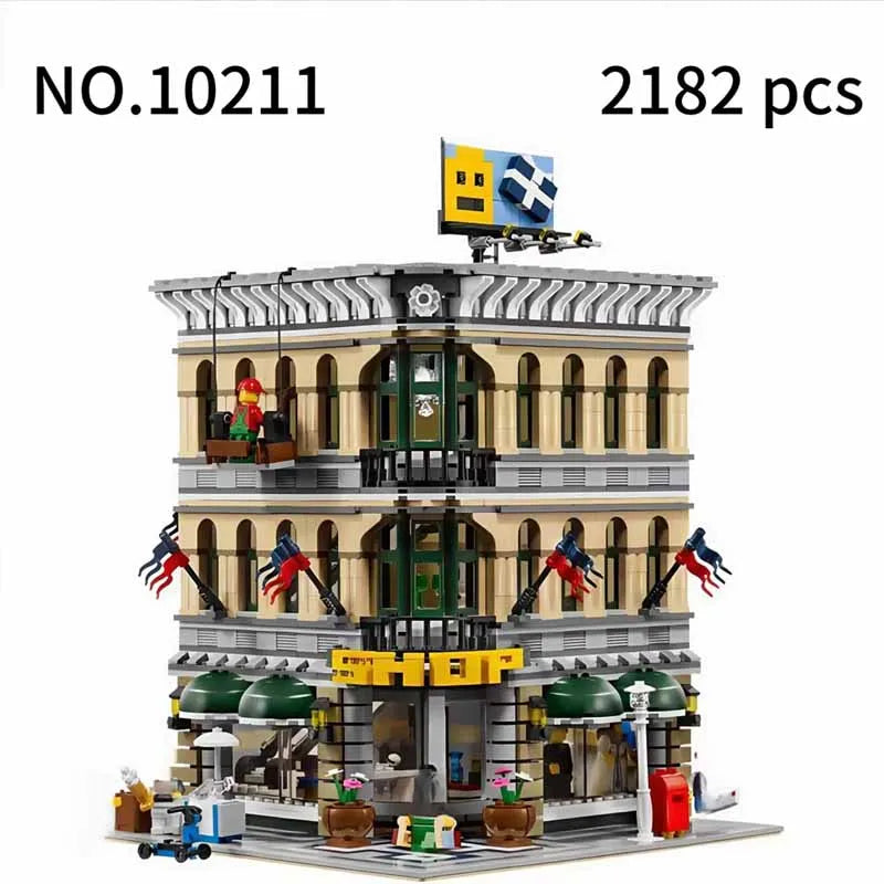 Grand Emporium Modular Building - 2182 Teile - Legokompatibel - Street View Kaufhaus Modell