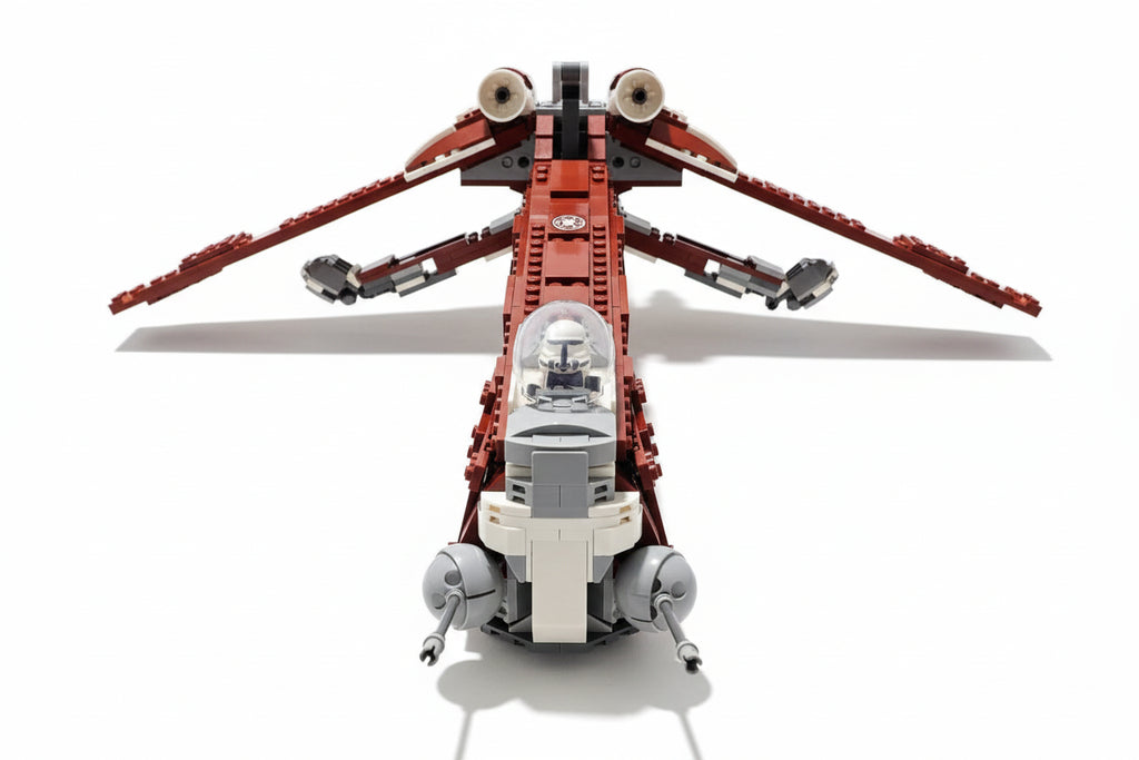 Coruscant Dropship MOC 75354 - Legokompatibel - Alternative Build zu 75337 - Star Wars Raumschiff