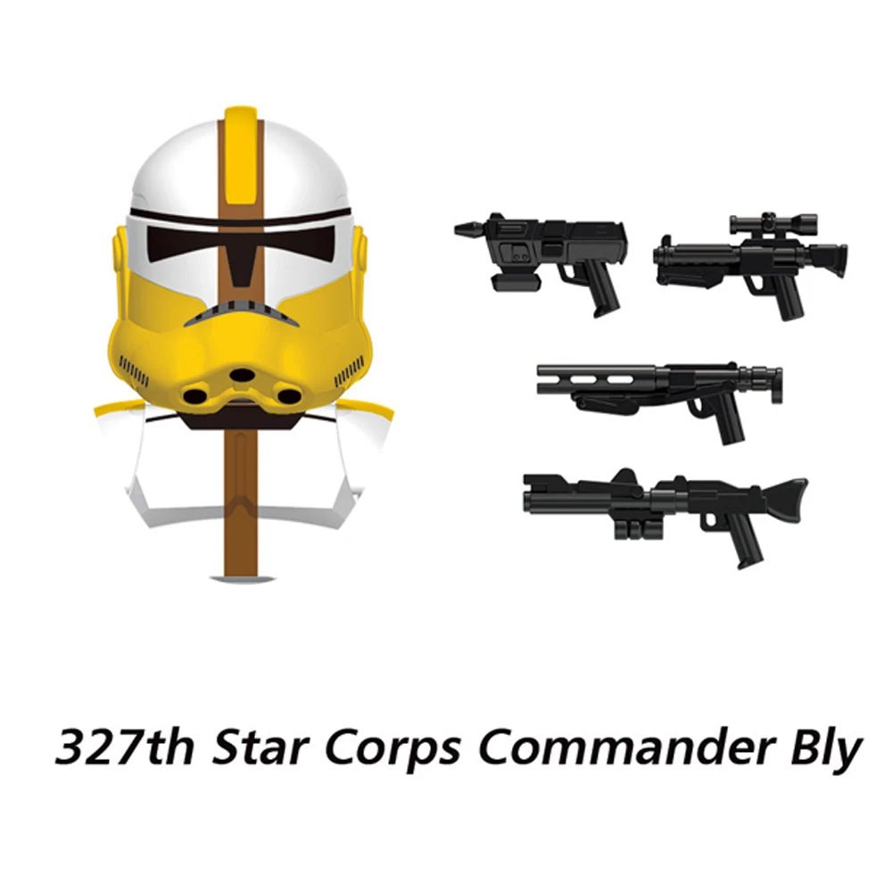 Star Wars Clone Trooper Minifiguren - all Legion, Bomb Squad & Jet Troopers | LEGO-kompatibel