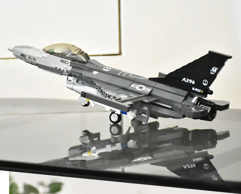 F-16 Hayabusa Fighter Jet MOC LEGO-kompatibel | PrimeBricks