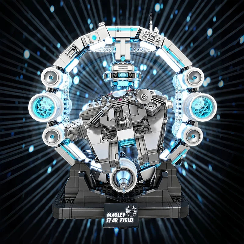 Star Plan Falcon Spaceship MOC Bauset - legokompatibel - Premium Building Blocks für Erwachsene