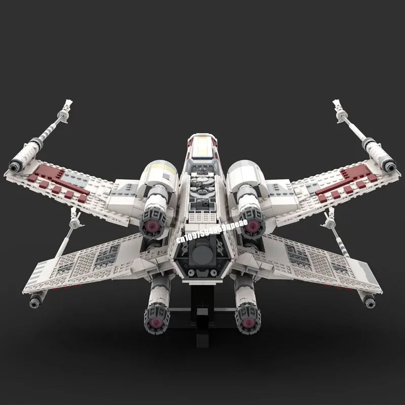 Star Wars X-Wing Starfighter MOC - 2738 Teile | Rebellen-Jäger | LEGO-kompatibel