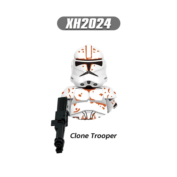 Star Wars Clone Trooper Minifiguren - all Legion, Bomb Squad & Jet Troopers | LEGO-kompatibel