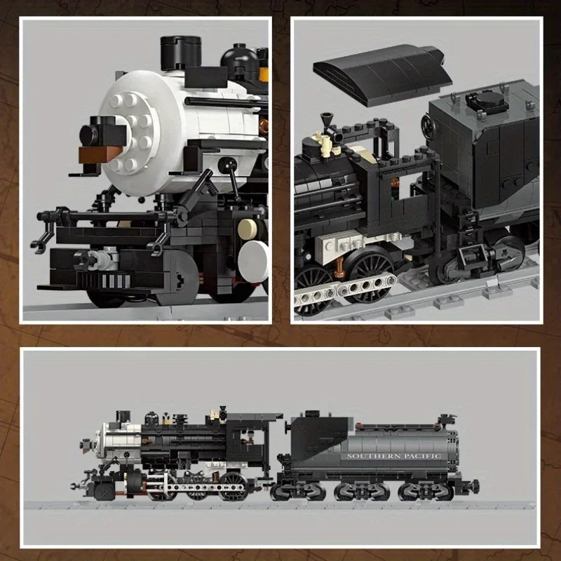GWR Steam Train Locomotive CN5700 MOC - Legokompatibel - Dampflok Railway Express Modells