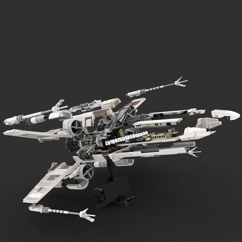 Star Wars X-Wing Starfighter MOC - 2738 Teile | Rebellen-Jäger | LEGO-kompatibel