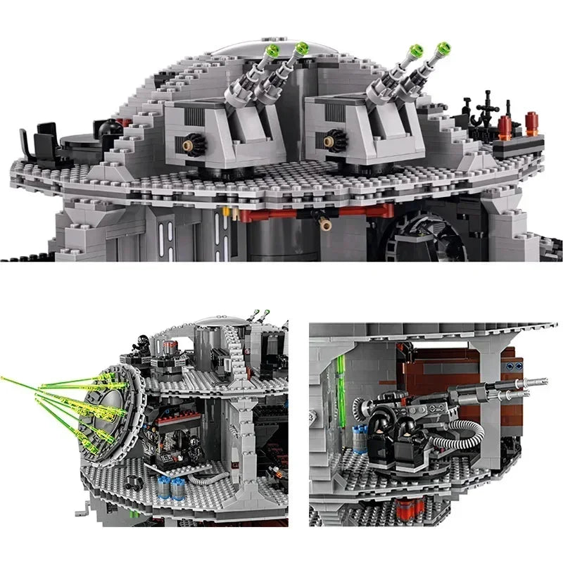 Star Wars Death Star MOC - 4016 Teile | Todesstern Raumstation | LEGO-kompatibel