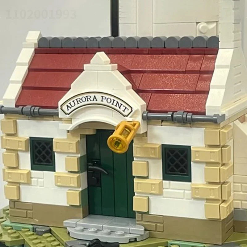 Motorisierter Leuchtturm MOC 21335 - 2065 Teile - Legokompatibel - Technisches Ideas Modell