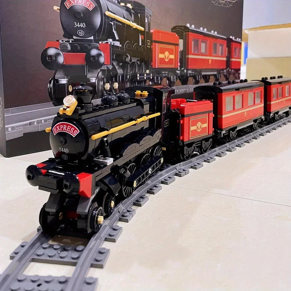 GWR Steam Train Locomotive CN5700 MOC - Legokompatibel - Dampflok Railway Express Modells