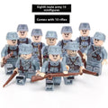 WW1 Minifiguren Set - Erster Weltkrieg Soldaten | 10 Figuren | LEGO-kompatibel