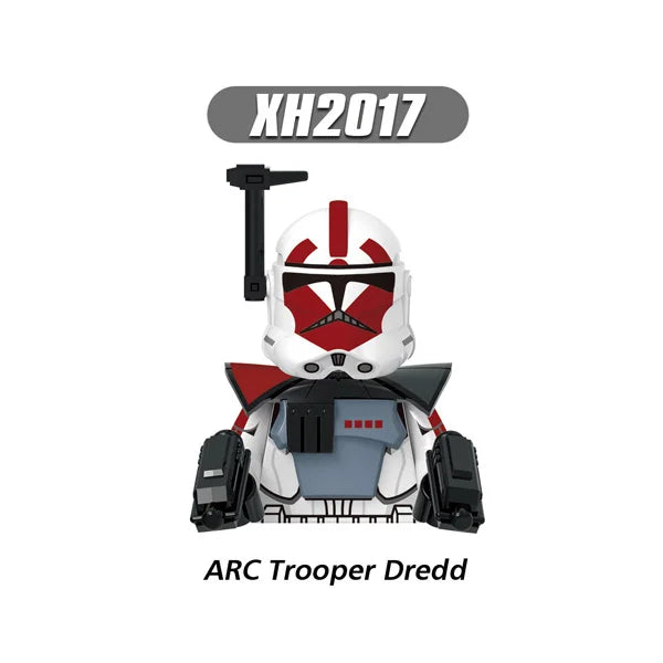 Star Wars Clone Trooper Minifiguren - all Legion, Bomb Squad & Jet Troopers | LEGO-kompatibel