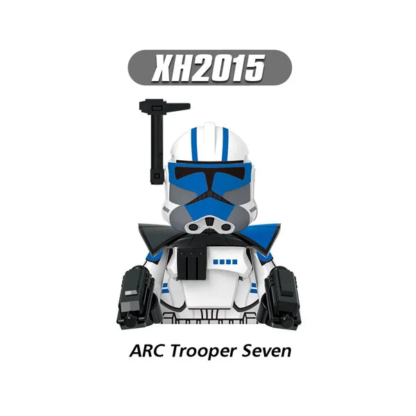 Star Wars Clone Trooper Minifiguren - all Legion, Bomb Squad & Jet Troopers | LEGO-kompatibel
