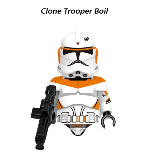 Star Wars Clone Trooper Minifiguren - all Legion, Bomb Squad & Jet Troopers | LEGO-kompatibel