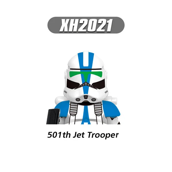 Star Wars Clone Trooper Minifiguren - all Legion, Bomb Squad & Jet Troopers | LEGO-kompatibel