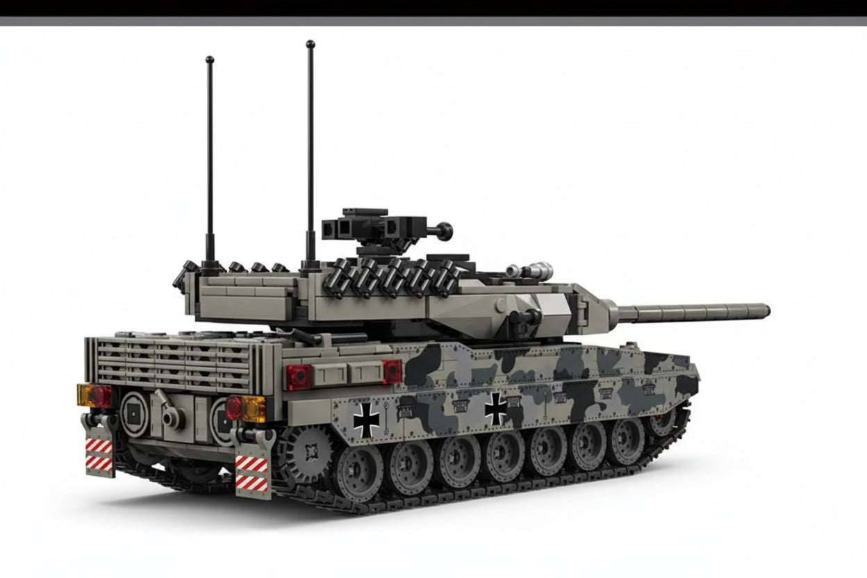 Leopard 2A7 Tank MOC mit Soldaten LEGO-kompatibel | PrimeBricks