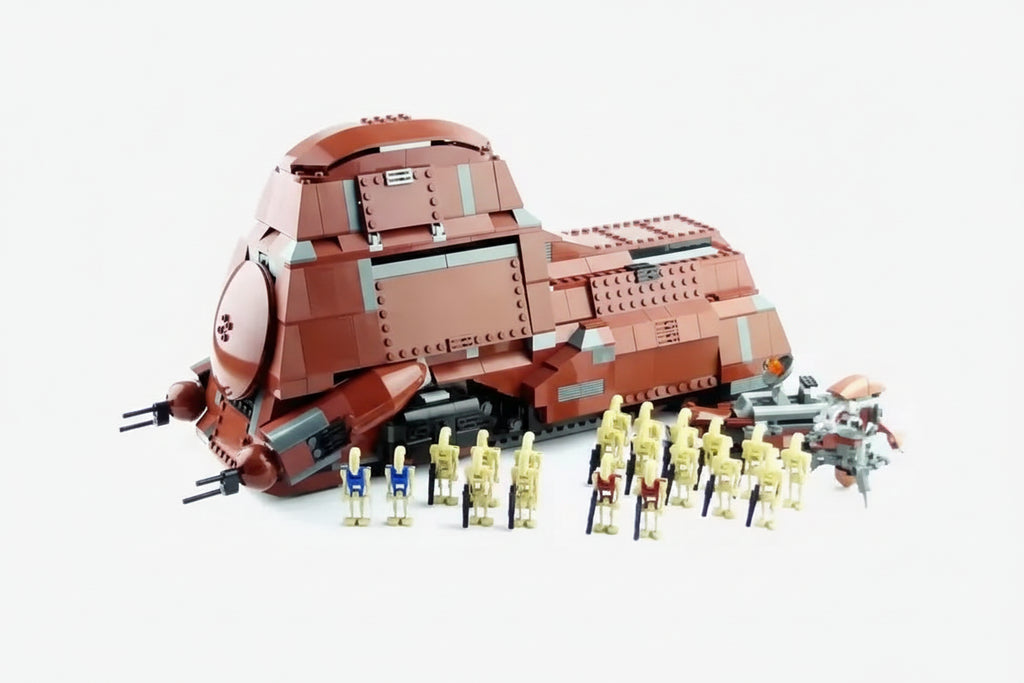 Star Wars AT-TE Walker MOC - Legokompatibel - Republic Clone Wars Panzer Modell