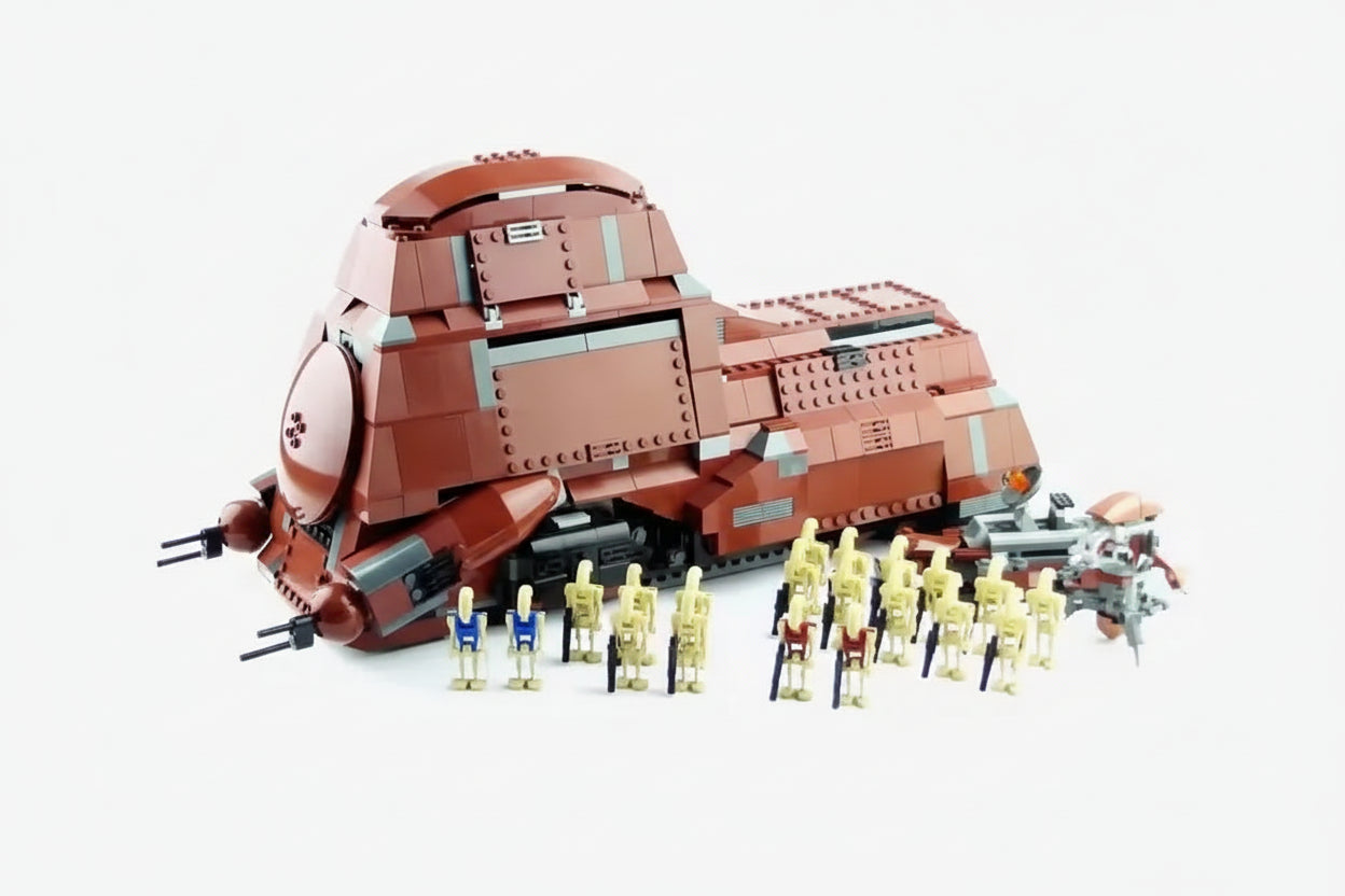 Star Wars AT-TE Walker MOC - Legokompatibel - Republic Clone Wars Panzer Modell