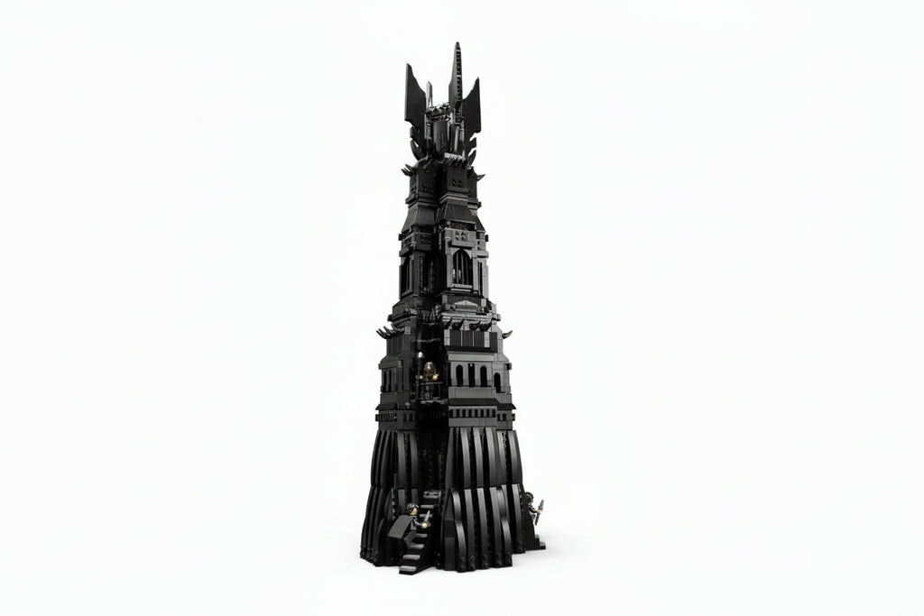 Herr der Ringe Orthanc - Sarumans Schwarzer Turm MOC | 2359 Teile | LEGO 10237 Alternative