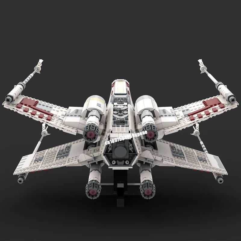 Star Wars X-Wing Starfighter MOC - 2738 Teile | Rebellen-Jäger | LEGO-kompatibel
