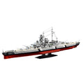 Bismarck WW2 Battle Ship MOC 1:300 - 2686 Teile - Legokompatibel - Kriegsschiff Modell