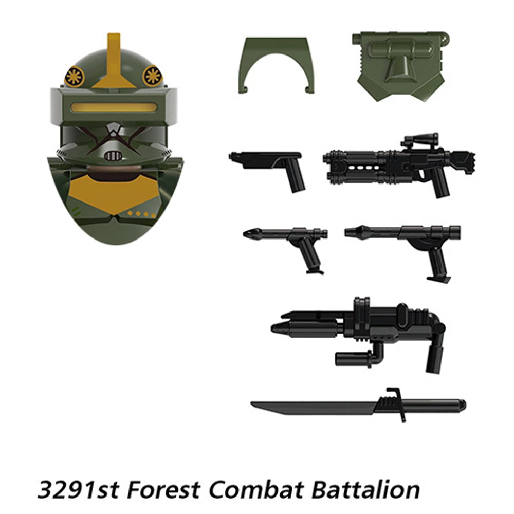 Star Wars Clone Trooper Minifiguren - all Legion, Bomb Squad & Jet Troopers | LEGO-kompatibel