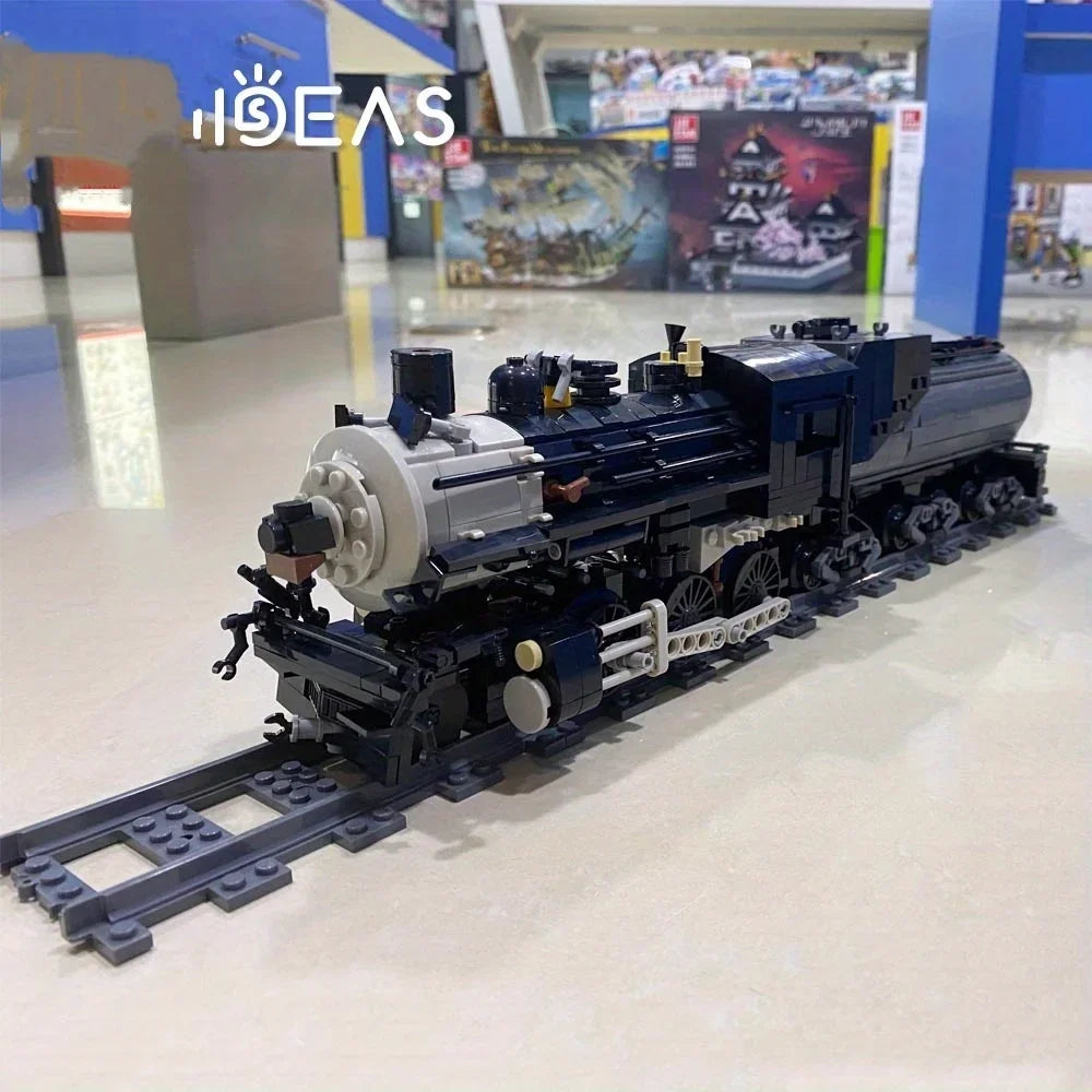 GWR Steam Train Locomotive CN5700 MOC - Legokompatibel - Dampflok Railway Express Modells