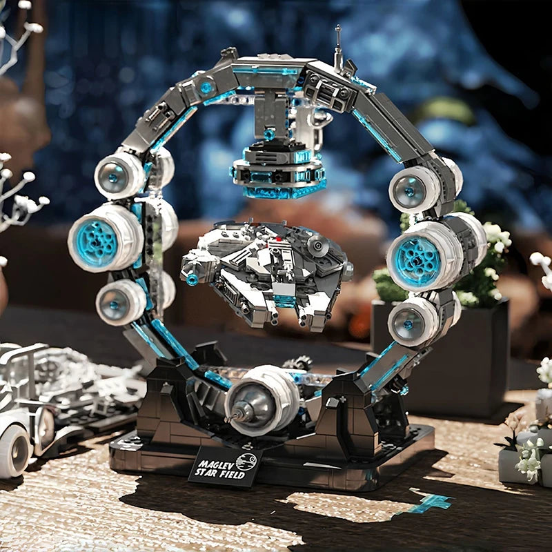 Star Plan Falcon Spaceship MOC Bauset - legokompatibel - Premium Building Blocks für Erwachsene