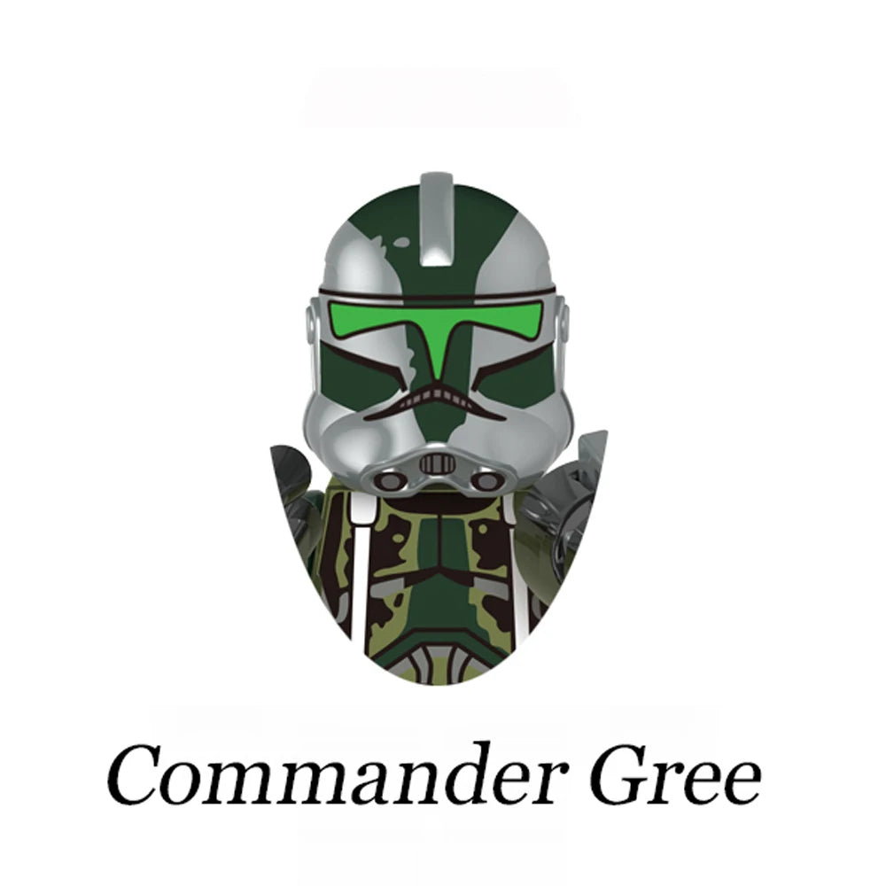 Star Wars Clone Trooper Minifiguren - all Legion, Bomb Squad & Jet Troopers | LEGO-kompatibel