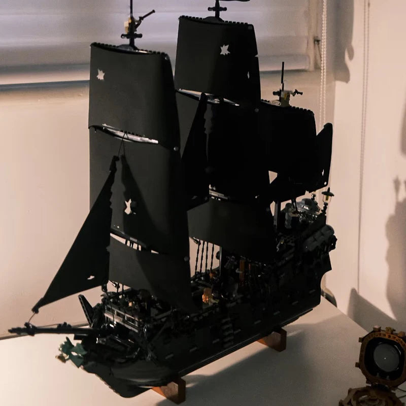 Pirates of the Caribbean Black Pearl Ship - 2862 Teile - Legokompatibel - Revenge Warship Segelschiff