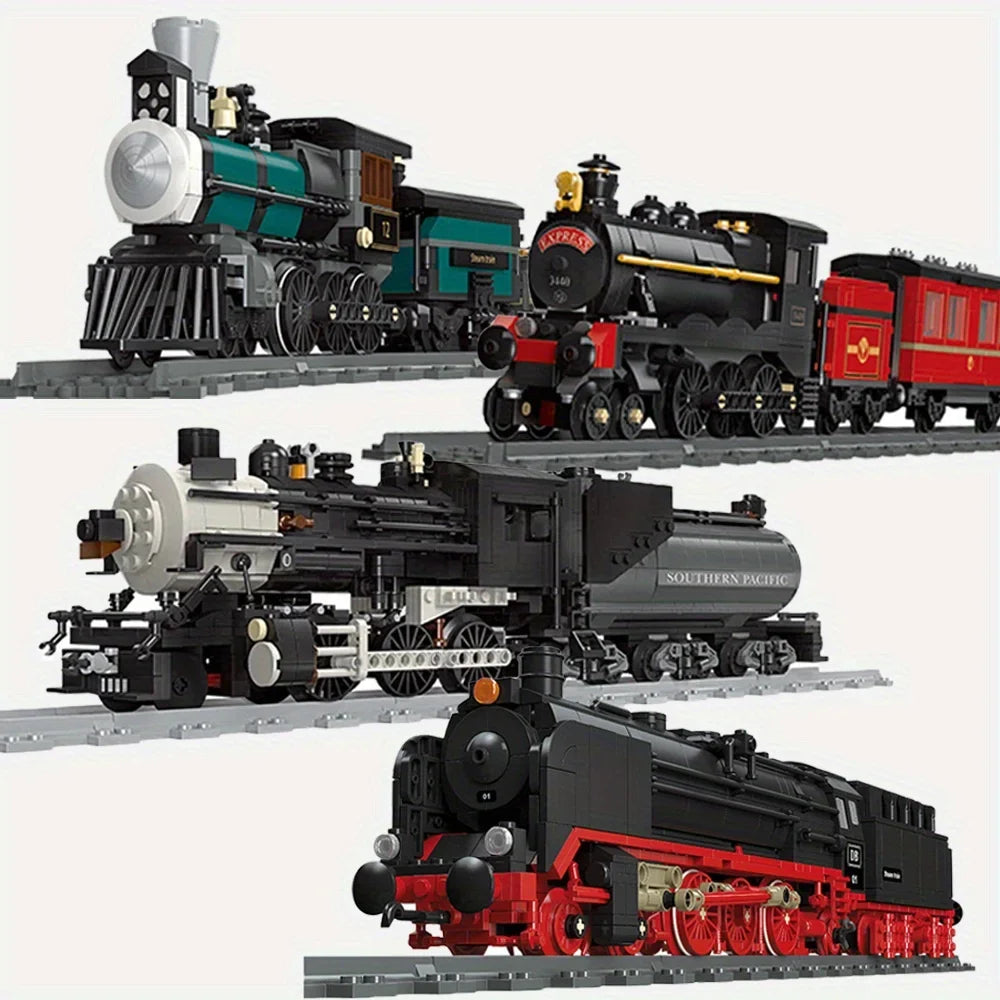 GWR Steam Train Locomotive CN5700 MOC - Legokompatibel - Dampflok Railway Express Modells