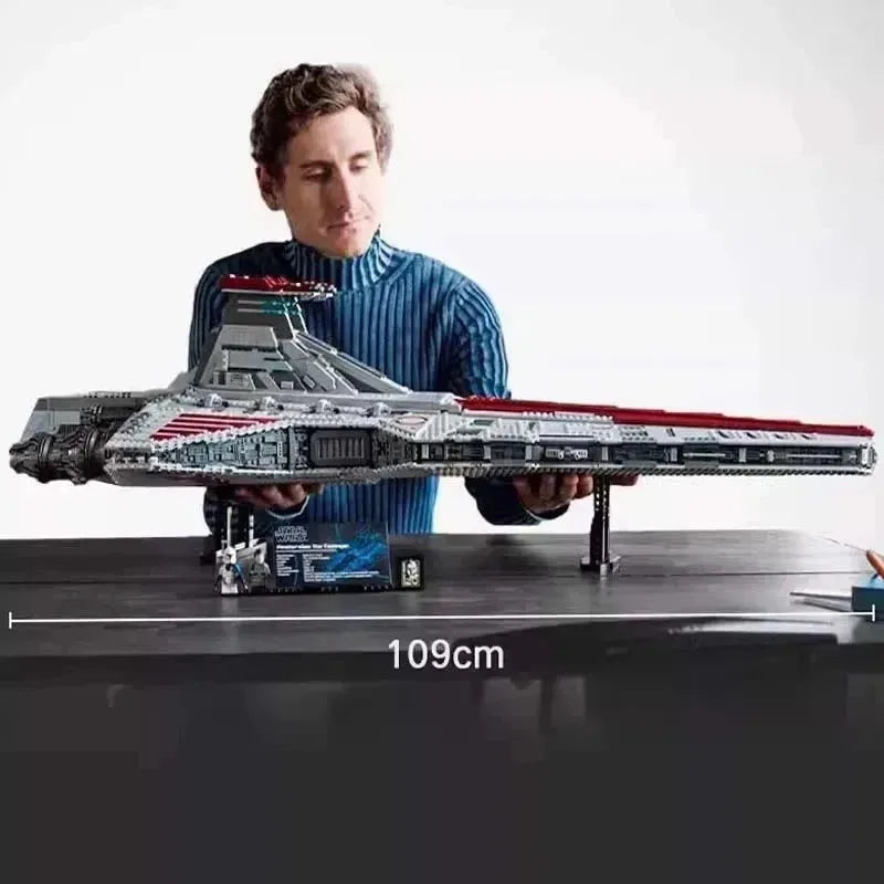 Star Wars Venator Class Republic Attack Cruiser MOC - 5374 Teile | Clone Wars Kreuzer | LEGO-kompatibel