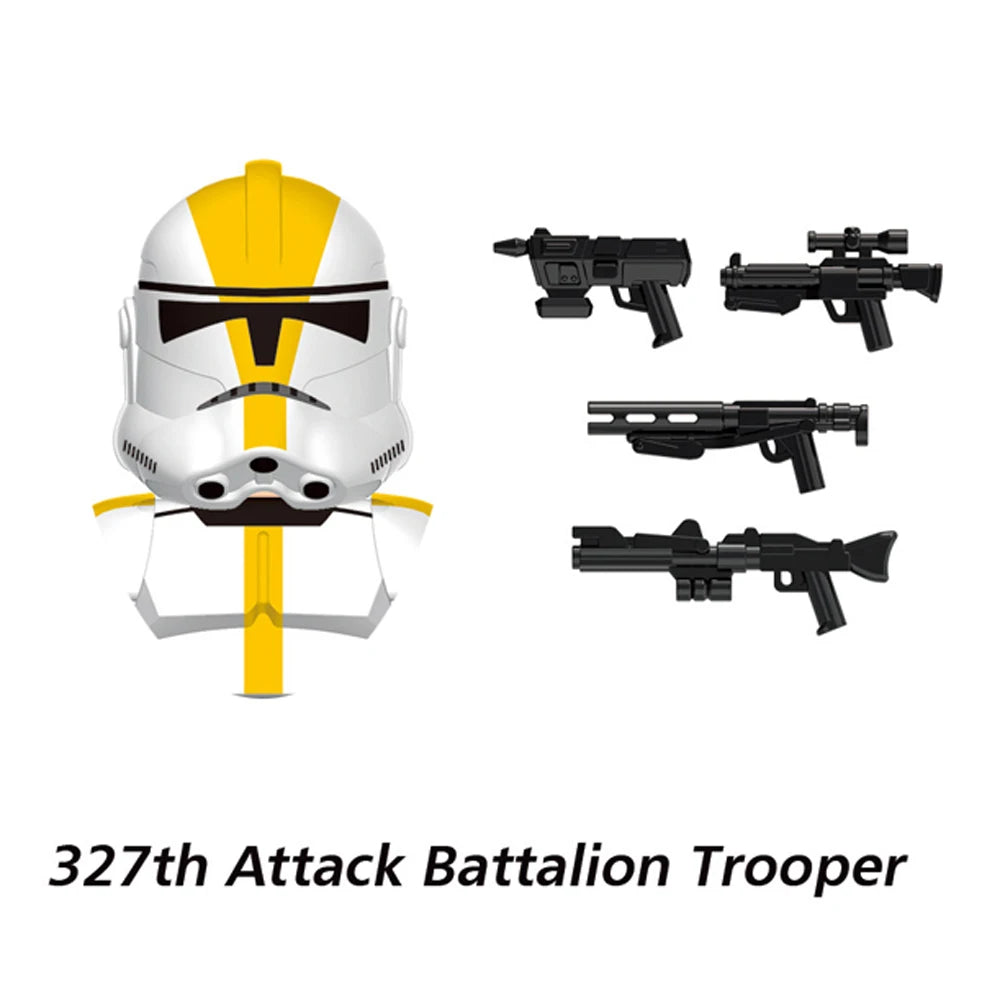 Star Wars Clone Trooper Minifiguren - all Legion, Bomb Squad & Jet Troopers | LEGO-kompatibel