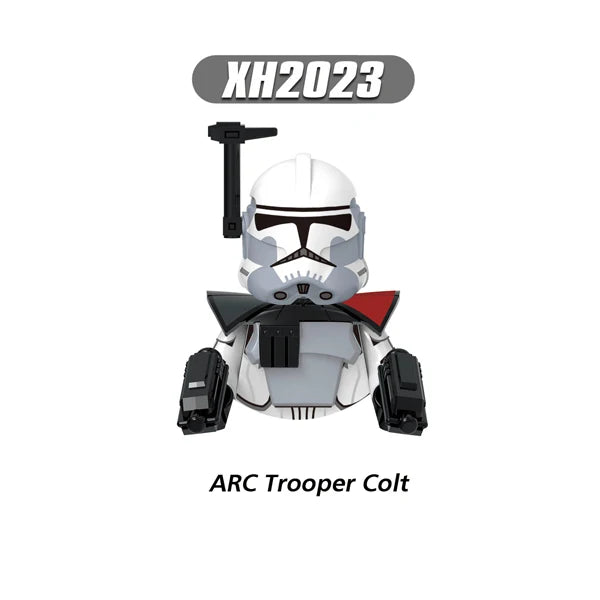 Star Wars Clone Trooper Minifiguren - all Legion, Bomb Squad & Jet Troopers | LEGO-kompatibel