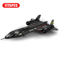 SR-71 Blackbird MOC 1775 Teile LEGO-kompatibel | PrimeBricks