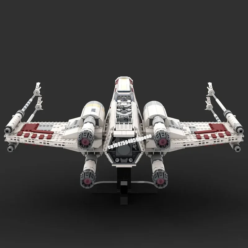Star Wars X-Wing Starfighter MOC - 2738 Teile | Rebellen-Jäger | LEGO-kompatibel