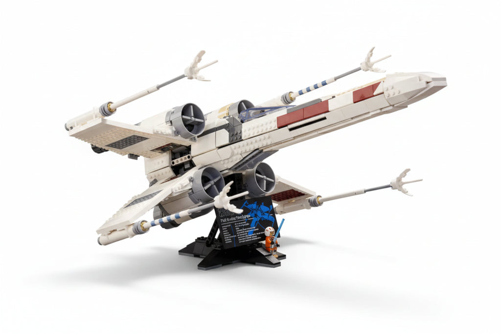Star Wars X-Wing Starfighter MOC - 2738 Teile | Rebellen-Jäger | LEGO-kompatibel