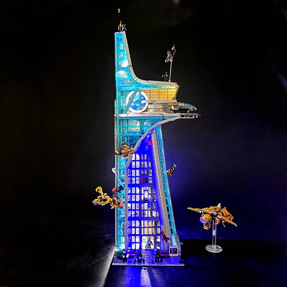 Avengers Tower MOC 76269 - 5201 Teile - Legokompatibel - Marvel Superhelden Hauptquartier