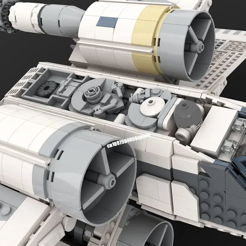 Star Wars X-Wing Starfighter MOC - 2738 Teile | Rebellen-Jäger | LEGO-kompatibel