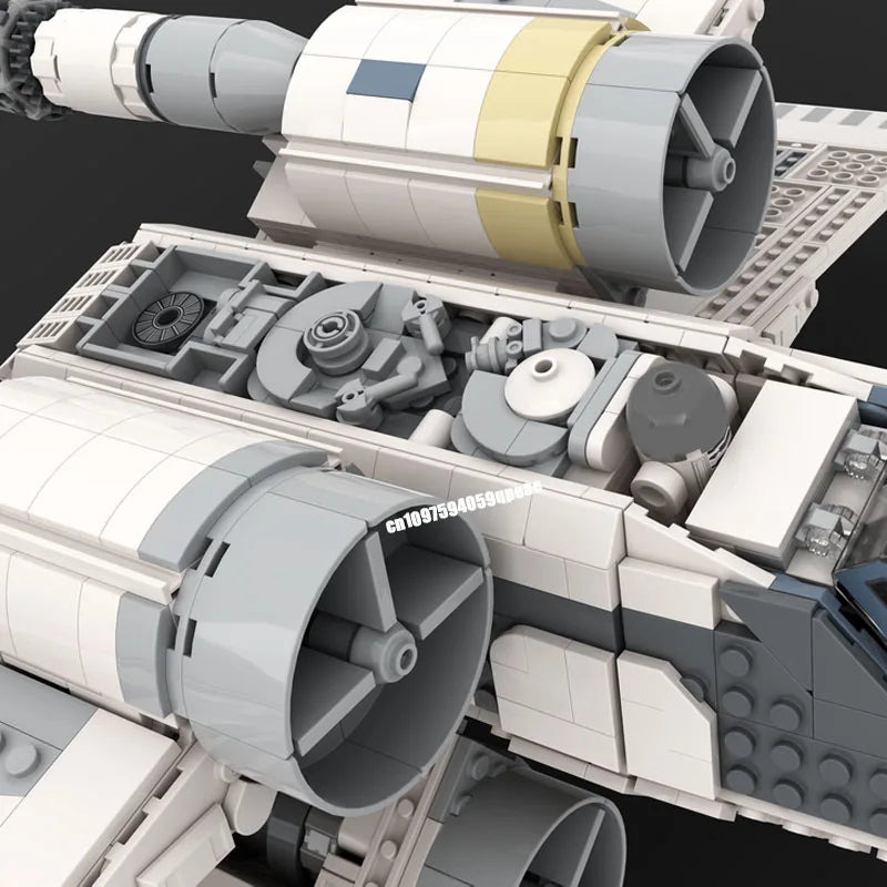 Star Wars X-Wing Starfighter MOC - 2738 Teile | Rebellen-Jäger | LEGO-kompatibel